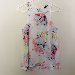 H&M Floral Pattern tank tops